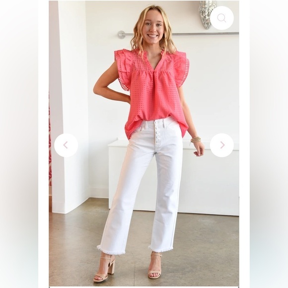KanCan Button fly white denim NWT sold out !🔥 - Picture 1 of 8